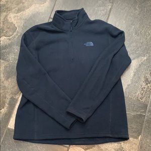 3/4 zip Northface sweatshirt